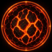 Lave, le sort obtenu en combinant feu et terre